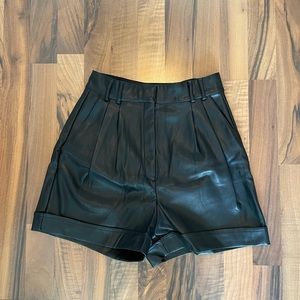 Dynamite Leather Shorts